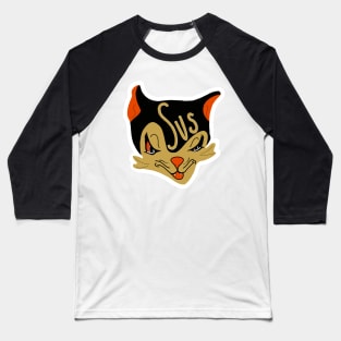 Sus Cat Baseball T-Shirt